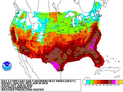 heat advisory in the us